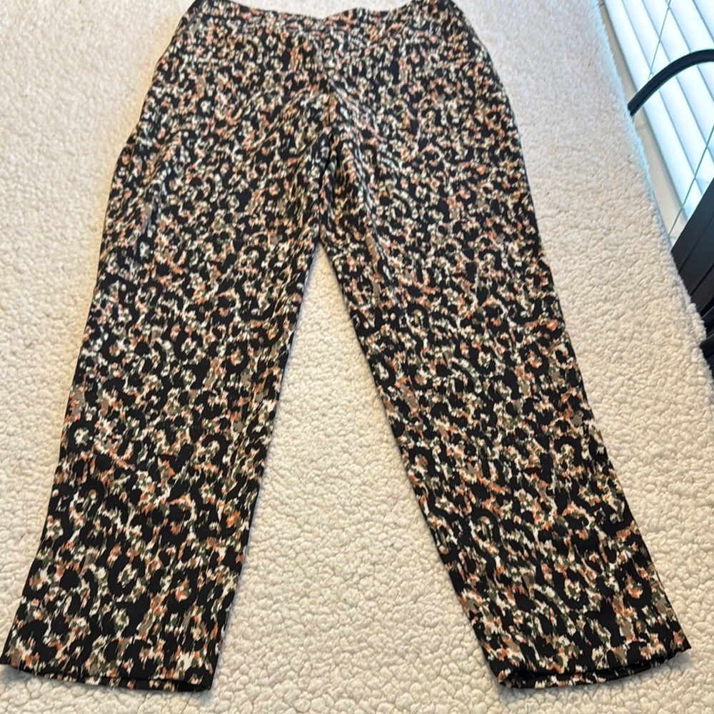 Le Temps Des Cerises Multicolor Patterned Pants
